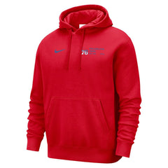Philadelphia 76ers Courtside Club Pullover Hoodie - Red | Nike discount