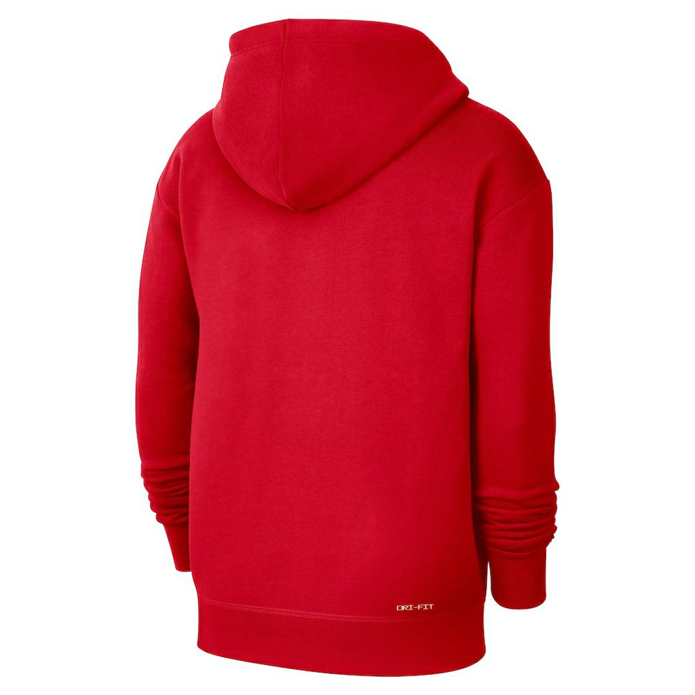 Atlanta Hawks Courtside Standard Issue Premium Performance Pullover Hoodie - Red | Nike on sale