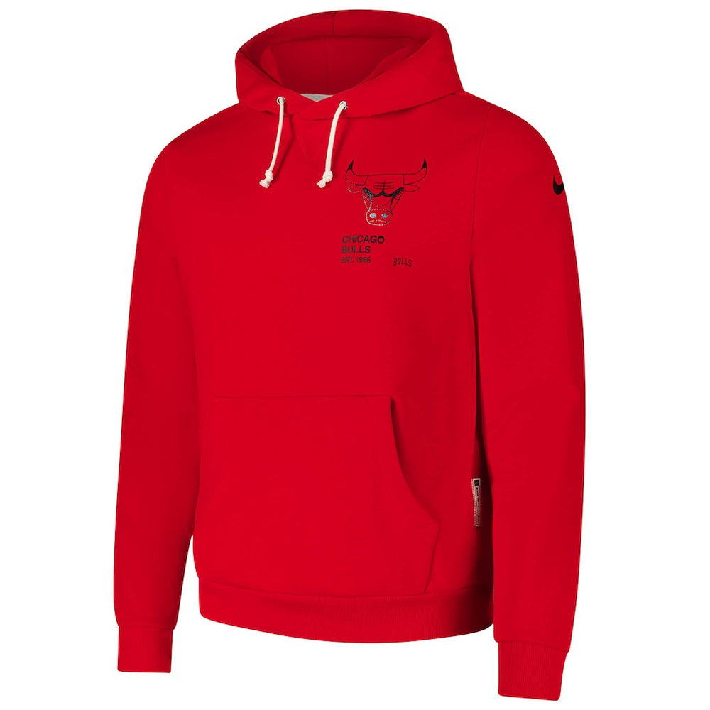 Chicago Bulls Courtside Standard Issue Premium Performance Pullover Hoodie - Red | Nike online
