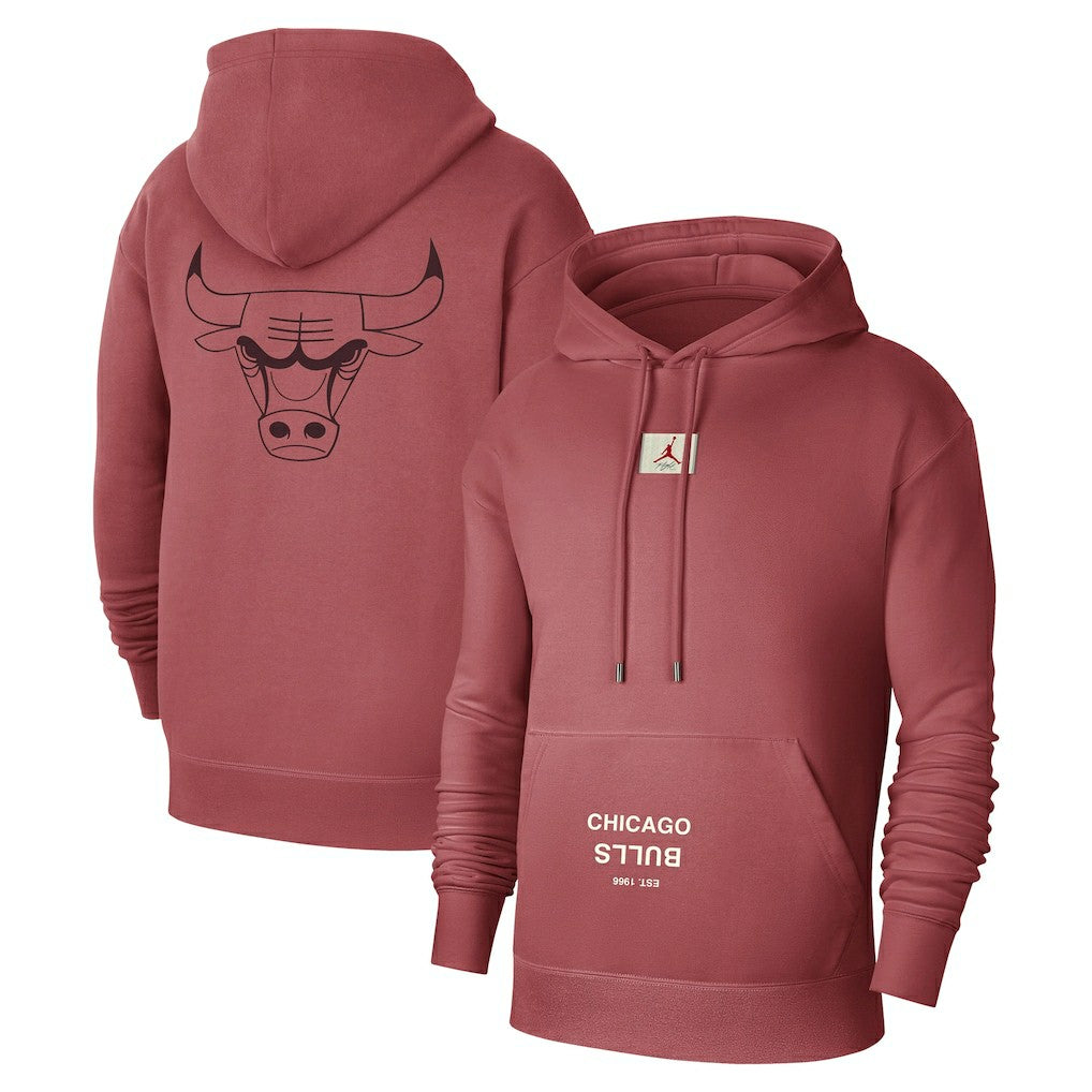 Chicago Bulls Jordan Brand Courtside Statement Edition Pullover Hoodie - Red shop