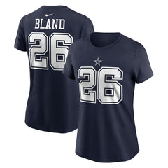 DaRon Bland Dallas Cowboys Women's Player Name & Number T-Shirt - Navy | Nike discount