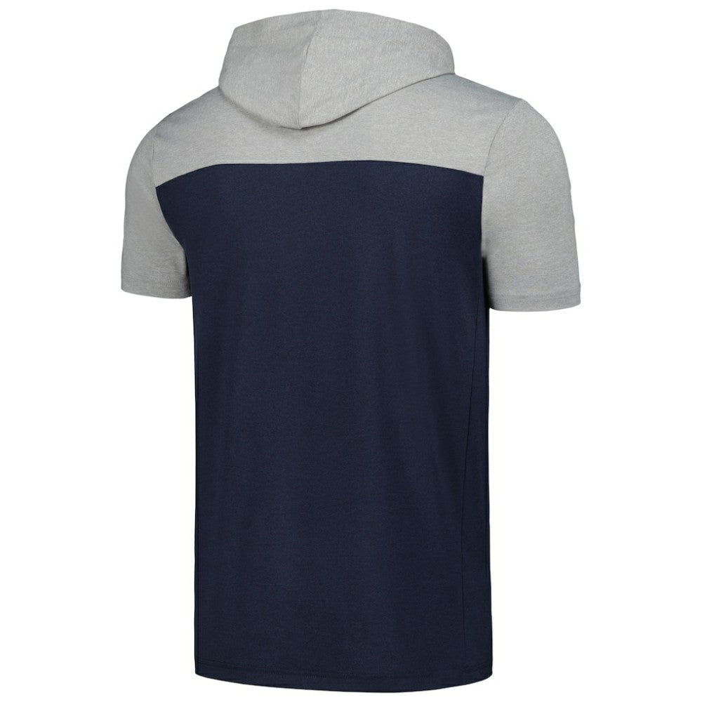 Tampa Bay Rays Active Brushed Hoodie T-Shirt - Navy | New Era