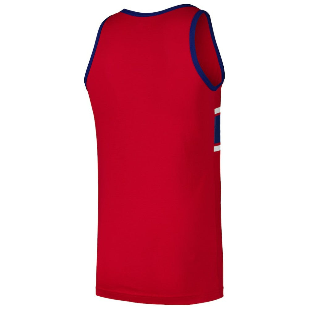Chicago Cubs Jersey Ringer Tank Top - Red | New Era