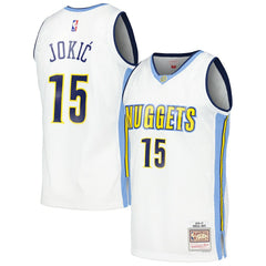 Nikola Jokic Denver Nuggets 2016/17 Throwback Swingman Jersey sale - White | Mitchell & Ness outlet