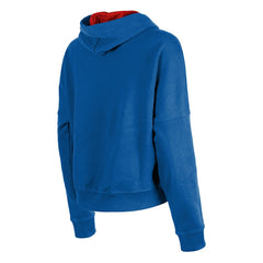 Buffalo Bills New Era Women's Throwback Boxy Pullover Hoodie - Royal outlet