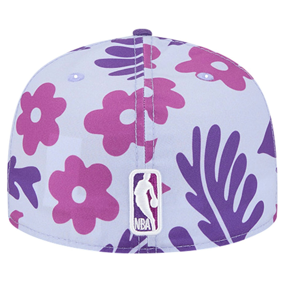 Sacramento Kings Palm Fronds 2-Tone 59FIFTY Fitted Hat - Purple | New Era for sale