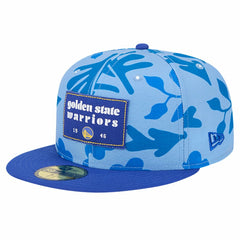 Golden State Warriors Palm Fronds 2-Tone 59FIFTY Fitted Hat sale - Royal | New Era cheap