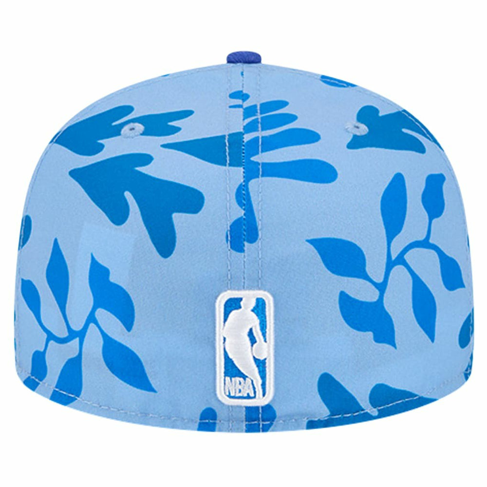 Philadelphia 76ers Palm Fronds 2-Tone 59FIFTY Fitted Hat - Royal | New Era online