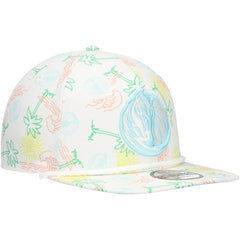 Dallas Mavericks Palm Trees and Waves Golfer Adjustable Hat sale - White | New Era shop