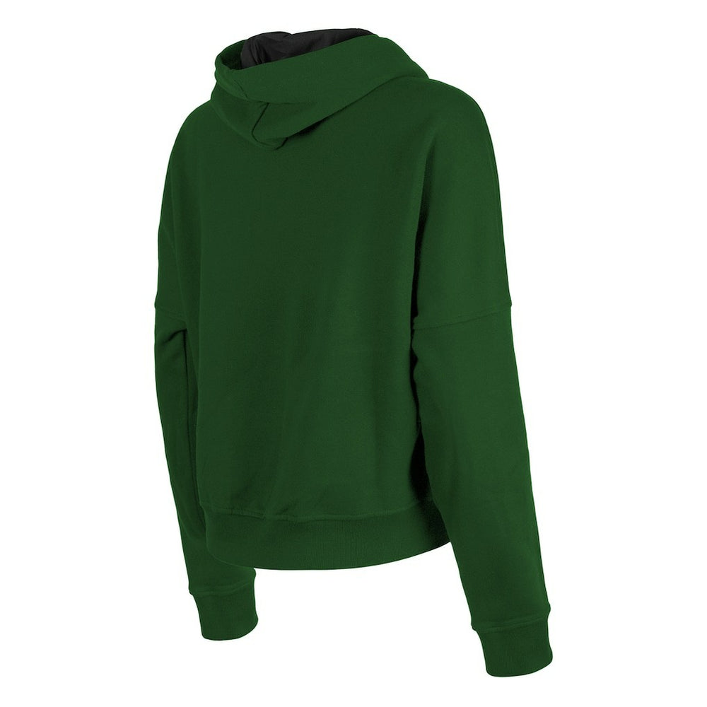 New York Jets New Era Women's Boxy Pullover Hoodie - Heather Green discount