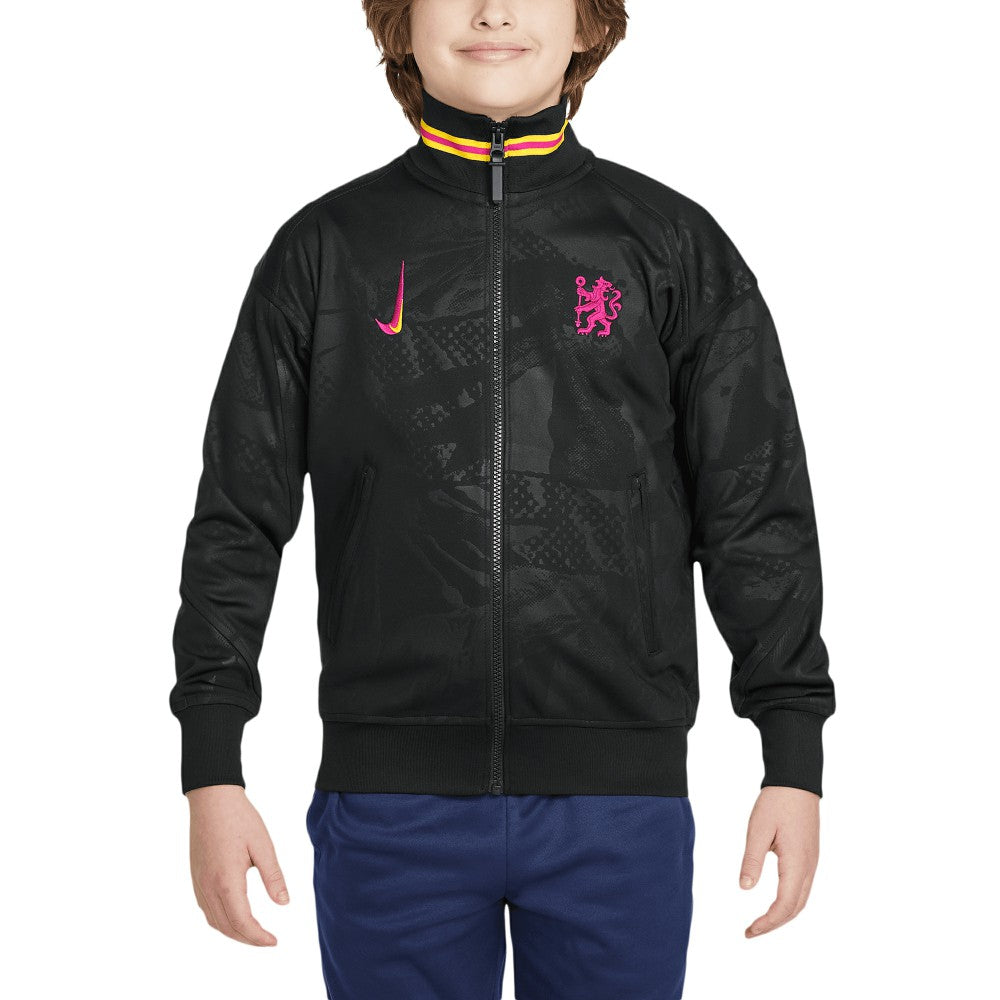 Chelsea Youth 2024/25 Third Academy Pro Anthem Full Zip Jacket  - Black | Nike shop