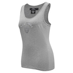 Las Vegas Raiders Pro Standard Women's Triple Tonal Racerback Tank Top - Gray on sale