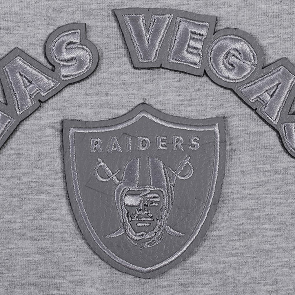 Las Vegas Raiders Pro Standard Women's Triple Tonal Racerback Tank Top - Gray on sale