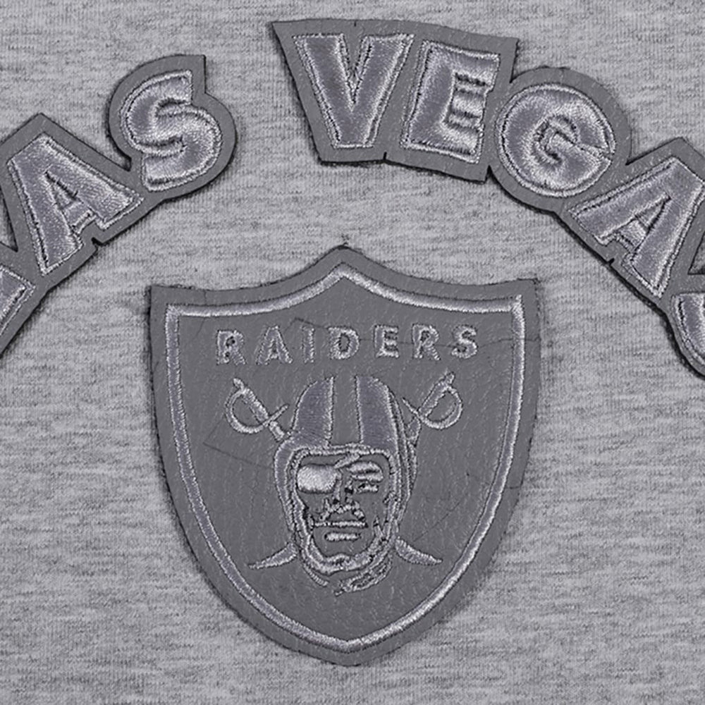 Las Vegas Raiders Pro Standard Women's Triple Tonal Racerback Tank Top - Gray on sale