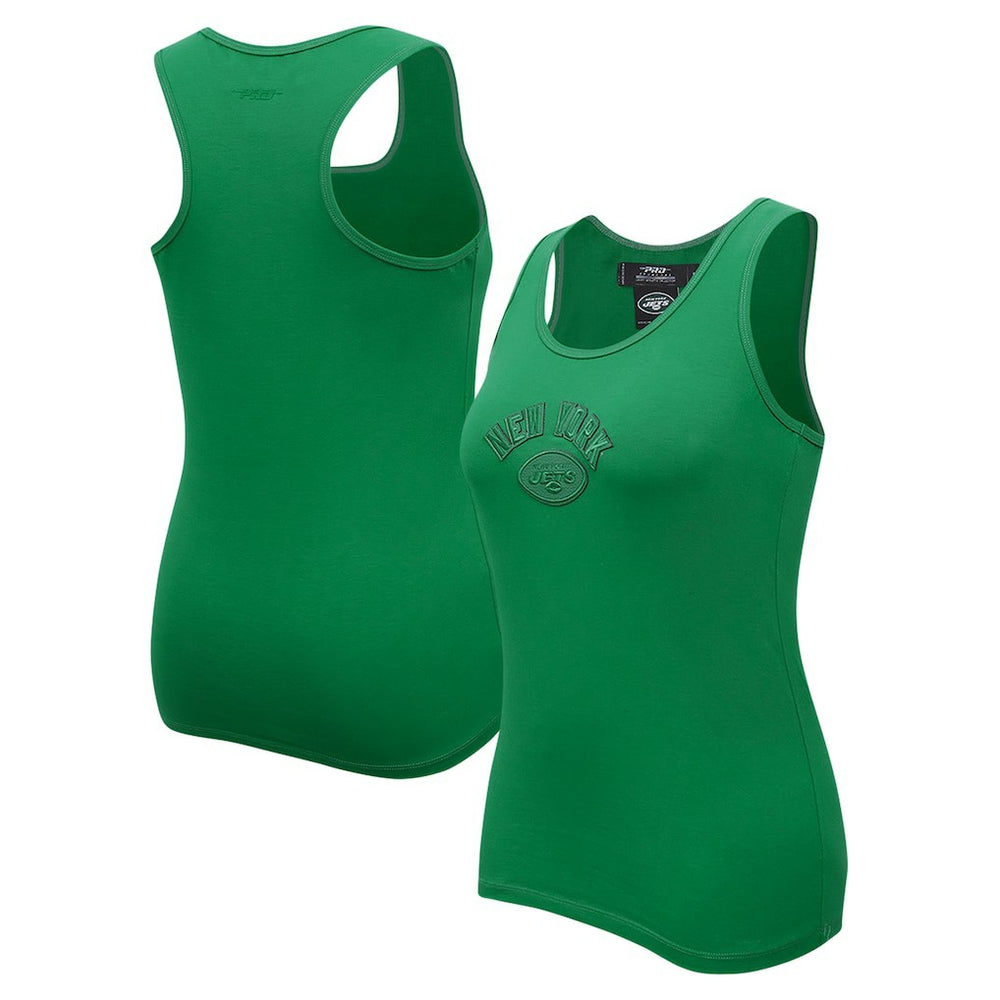 New York Jets Pro Standard Women's Triple Tonal Racerback Tank Top - Kelly Green outlet