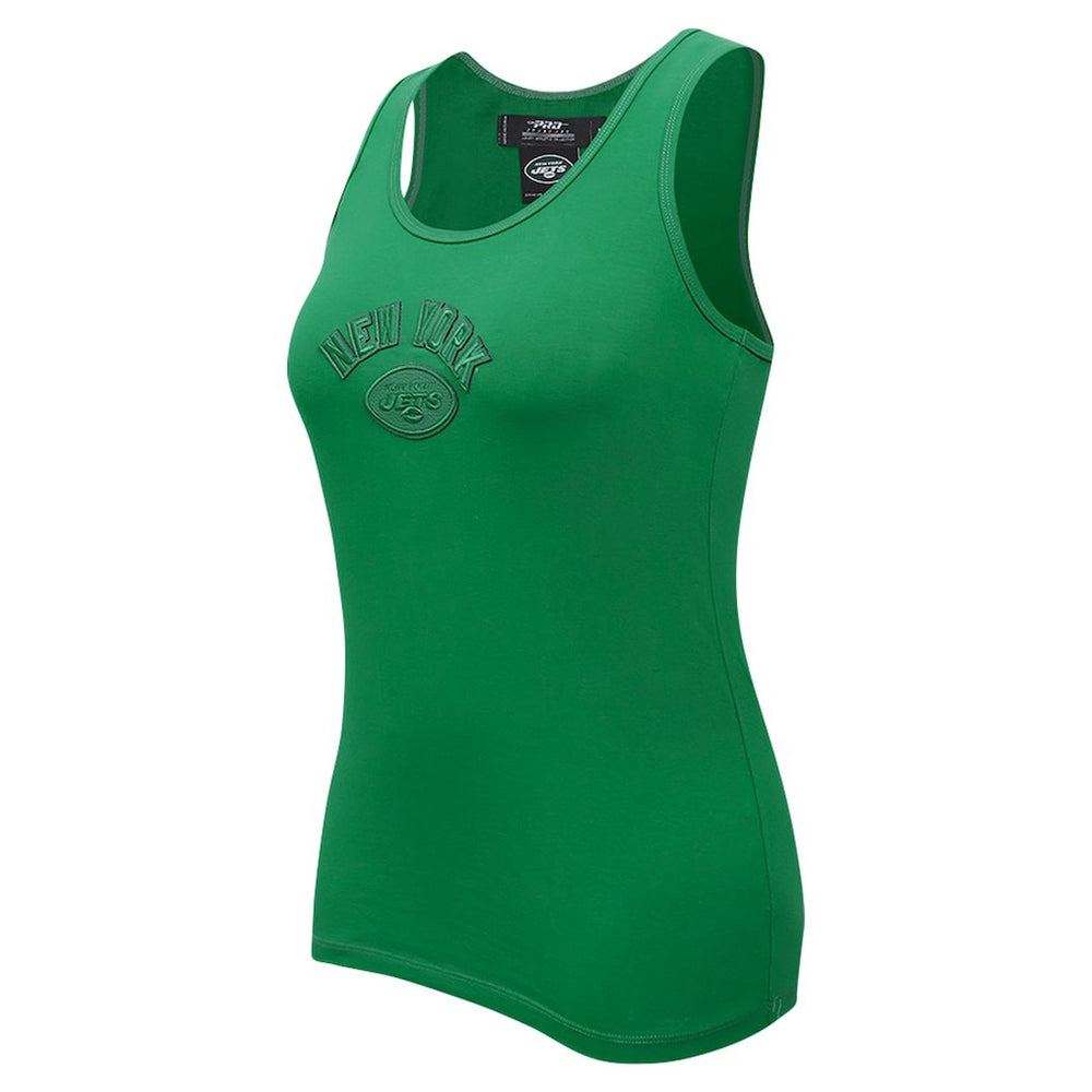 New York Jets Pro Standard Women's Triple Tonal Racerback Tank Top - Kelly Green outlet