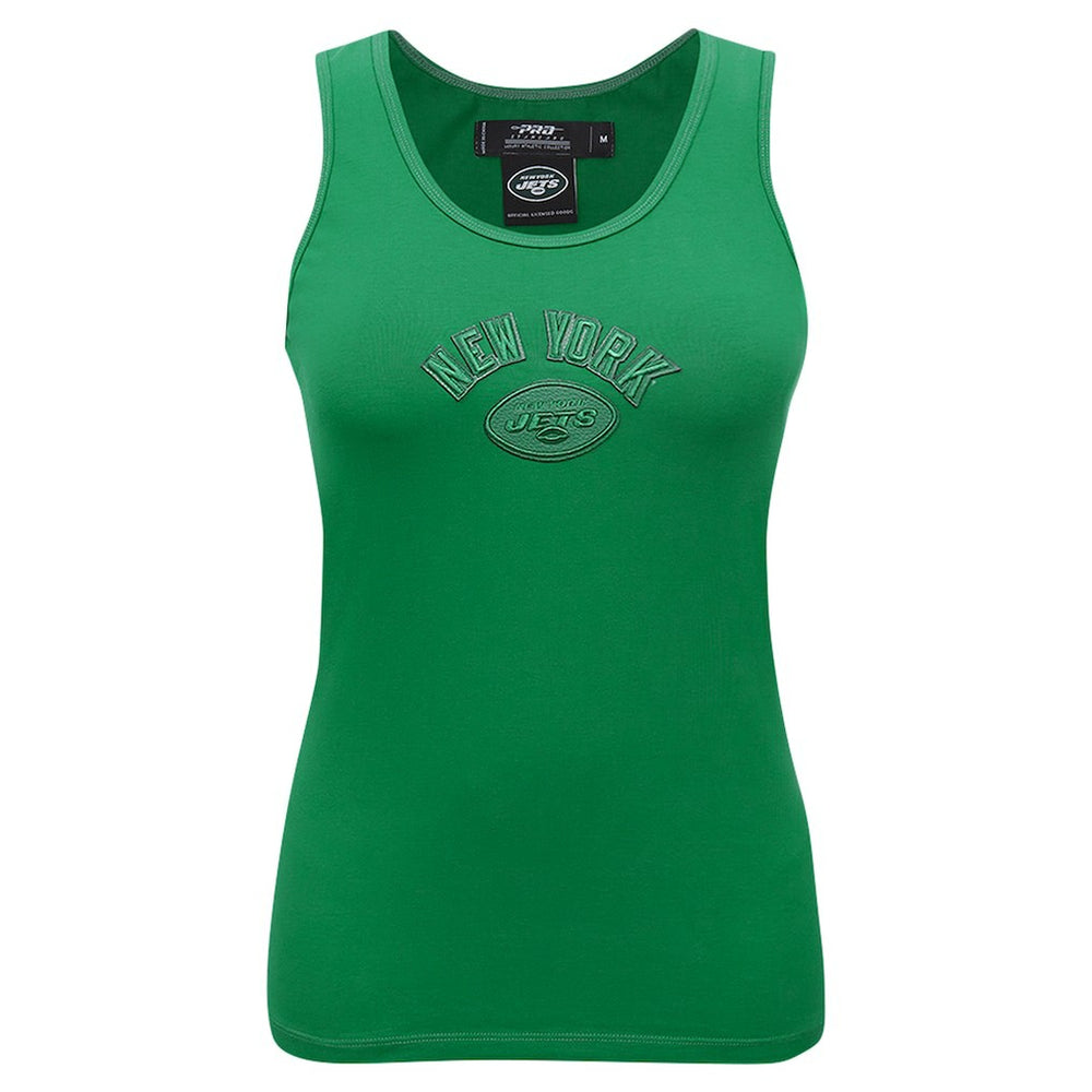 New York Jets Pro Standard Women's Triple Tonal Racerback Tank Top - Kelly Green outlet