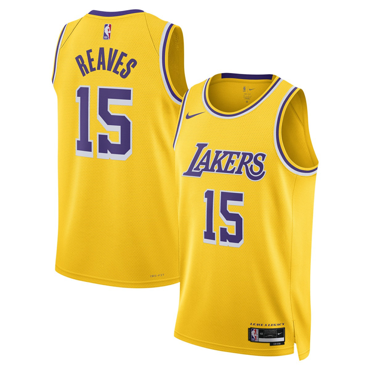 Austin Reaves Los Angeles Lakers Unisex Swingman Jersey - Icon Edition - Gold | Nike shop