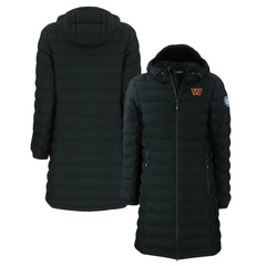 Washington Commanders Cutter & Buck Women's Mission Ridge Repreve Eco Insulated Long Full-Zip Puffer Jacket - Black outlet