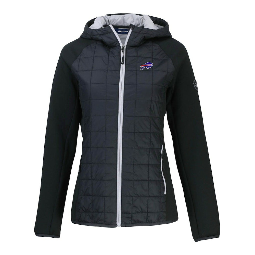 Buffalo Bills Cutter & Buck Women's Rainier Primaloft Eco Full-Zip Hybrid Jacket - Black online