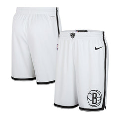 Brooklyn Nets 2024/25 Association Edition Swingman Shorts - White | Nike cheap
