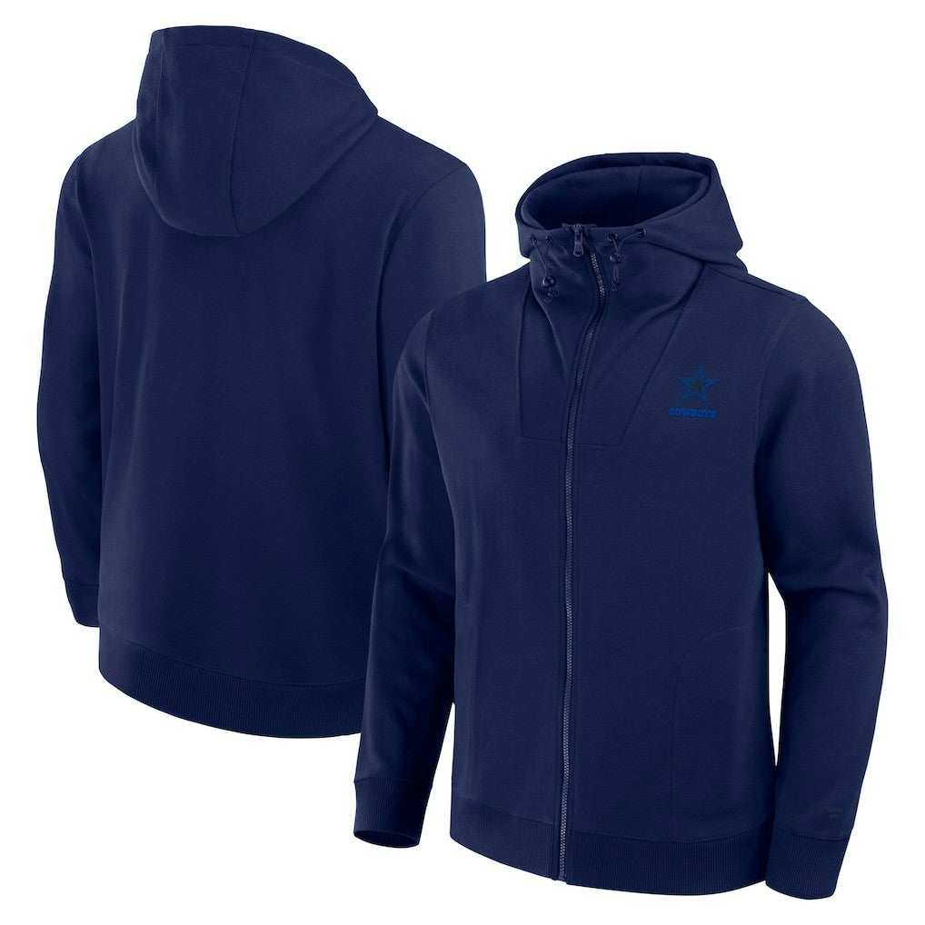Dallas Cowboys Unisex Front Office Full-Zip Hoodie - Navy outlet
