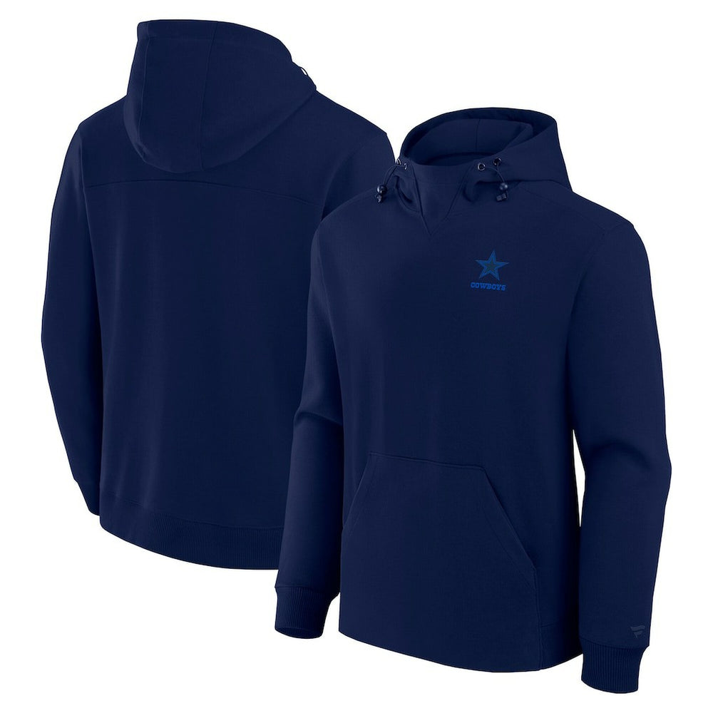 Dallas Cowboys Unisex Front Office Tonal Tri-Blend Pullover Hoodie - Navy for sale