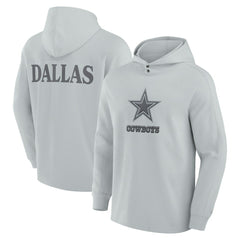 Dallas Cowboys Elements Blaze Tri-Blend Long Sleeve Hoodie T-Shirt - Gray online