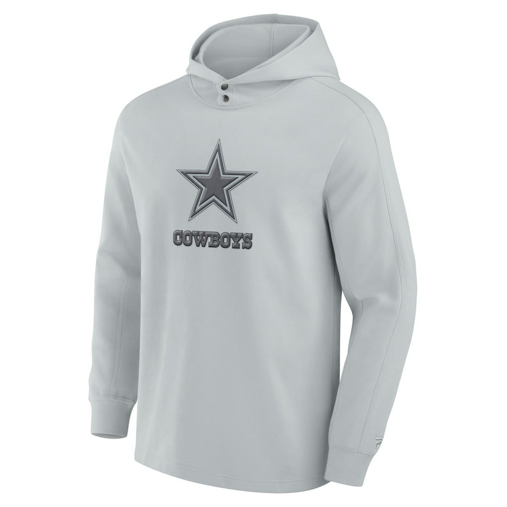 Dallas Cowboys Elements Blaze Tri-Blend Long Sleeve Hoodie T-Shirt - Gray online
