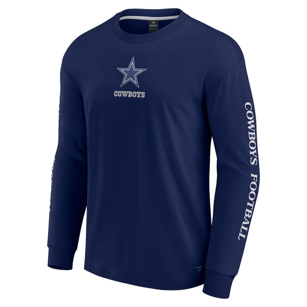 Dallas Cowboys Unisex Elements Strive Long Sleeve T-Shirt - Navy on sale