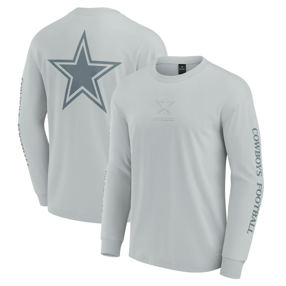 Dallas Cowboys Unisex Elements Strive Long Sleeve T-Shirt - Gray on sale