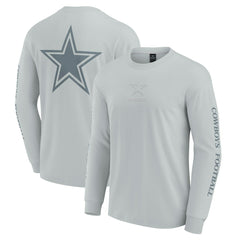 Dallas Cowboys Unisex Elements Strive Long Sleeve T-Shirt - Gray on sale