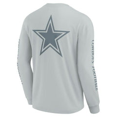 Dallas Cowboys Unisex Elements Strive Long Sleeve T-Shirt - Gray on sale