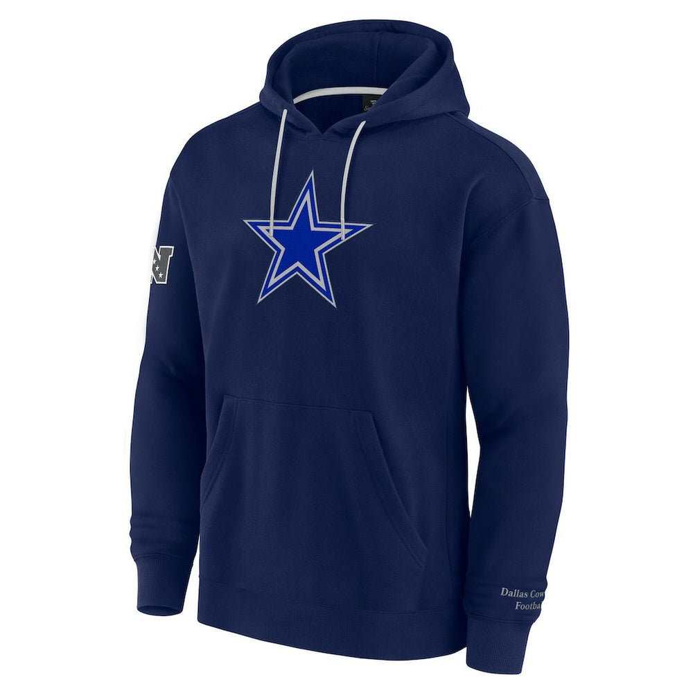 Dallas Cowboys Elements Pace Pullover Hoodie - Navy sale