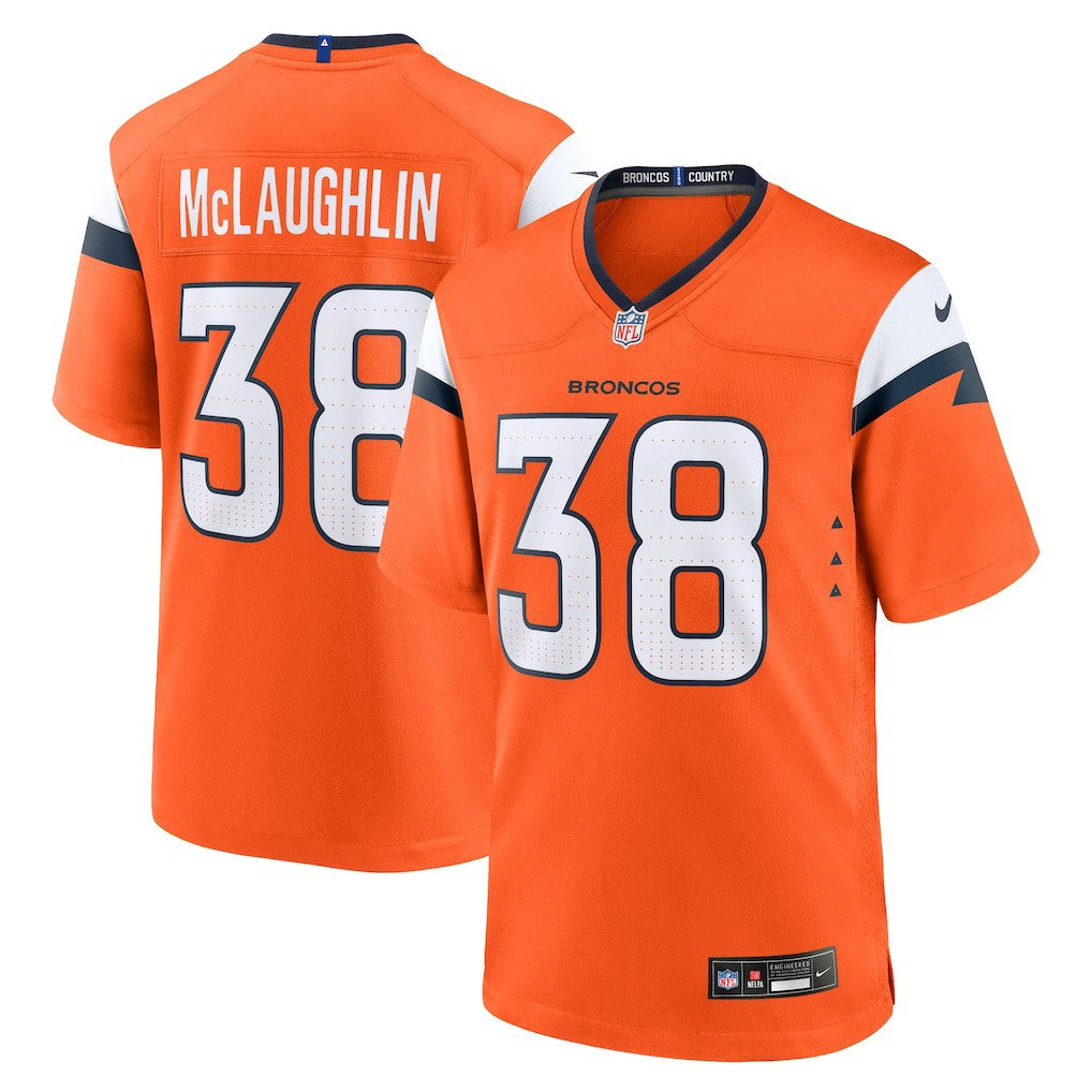 Jaleel McLaughlin Denver Broncos Team Game Jersey - Orange | Nike online