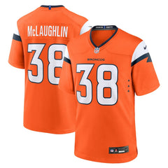 Jaleel McLaughlin Denver Broncos Team Game Jersey - Orange | Nike online