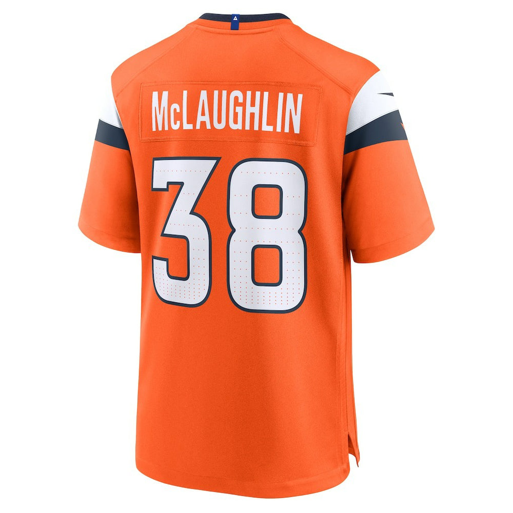 Jaleel McLaughlin Denver Broncos Team Game Jersey - Orange | Nike online