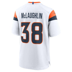 Jaleel McLaughlin Denver Broncos Game Jersey - White | Nike on sale