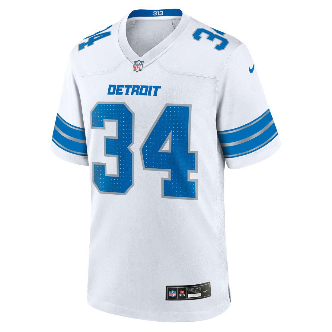 Alex Anzalone Detroit Lions White Game Jersey - White | Nike cheap