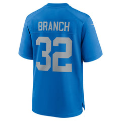 Brian Branch Detroit Lions Alternate Game Jersey - Blue | Nike for sale