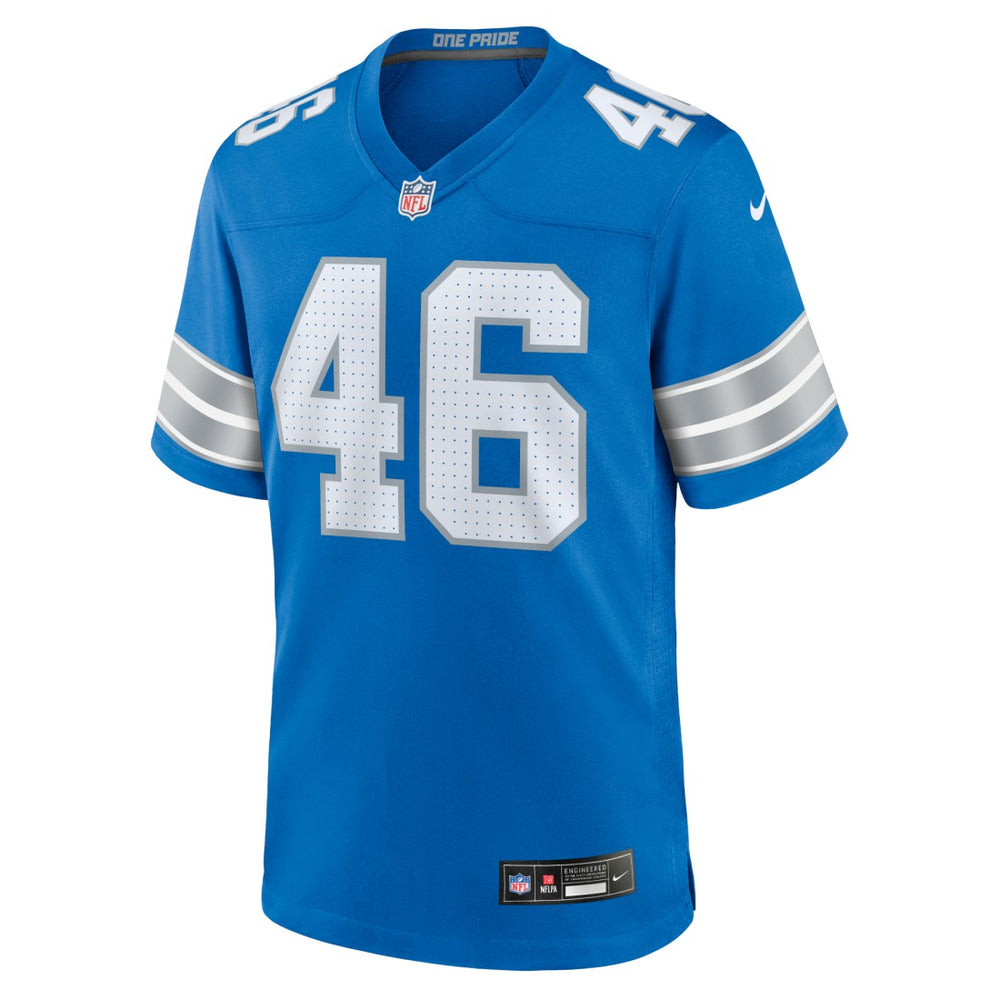 Jack Campbell Detroit Lions Game Jersey - Blue | Nike for sale