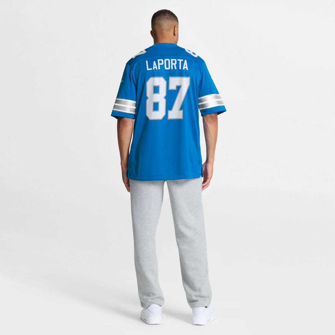 Sam LaPorta Detroit Lions Game Jersey - Blue | Nike discount