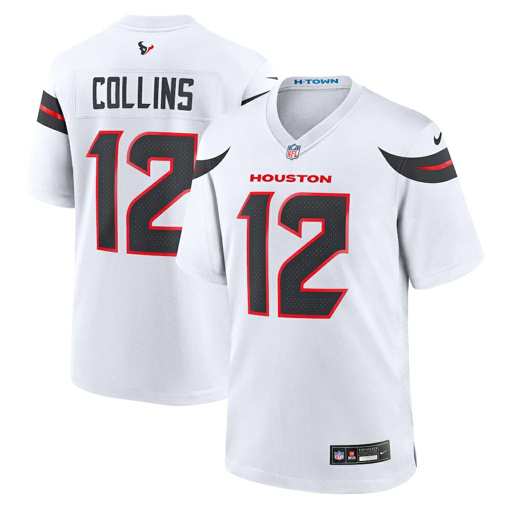 Nico Collins Houston Texans Game Jersey - White | Nike outlet