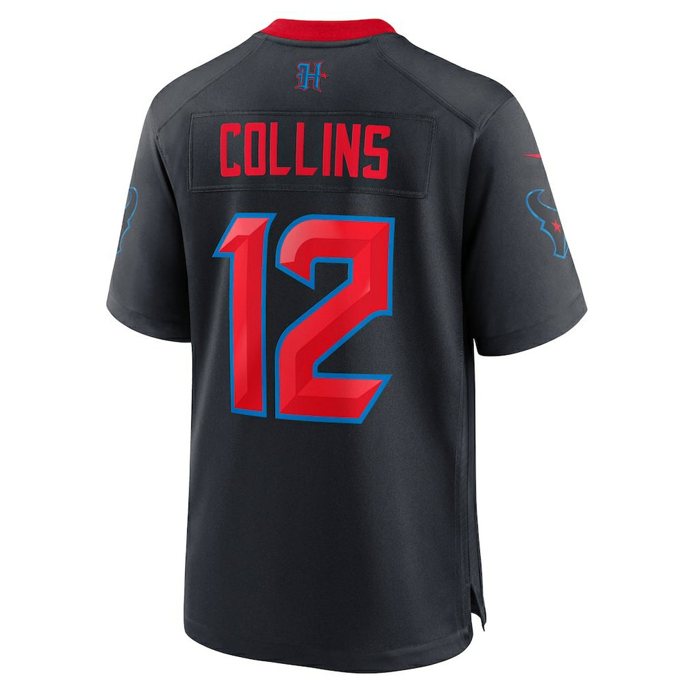 Nico Collins Houston Texans 2nd Alternate Game Jersey - Navy | Nike cheap
