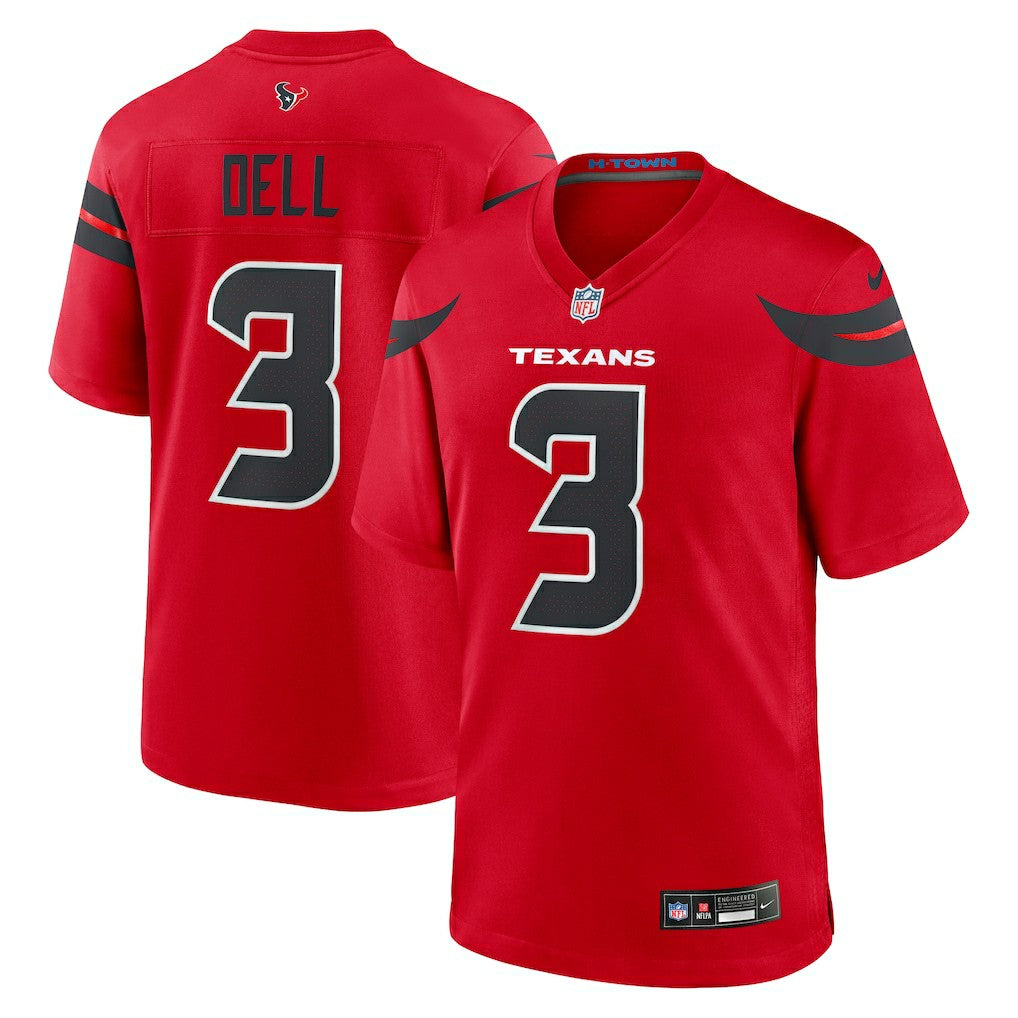 Tank Dell Houston Texans Alternate Game Jersey - Red | Nike discount