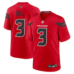 Tank Dell Houston Texans Alternate Game Jersey - Red | Nike discount