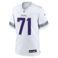 Christian Darrisaw Minnesota Vikings Alternate Game Jersey - White | Nike sale
