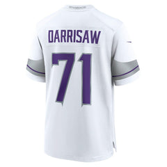 Christian Darrisaw Minnesota Vikings Alternate Game Jersey - White | Nike sale