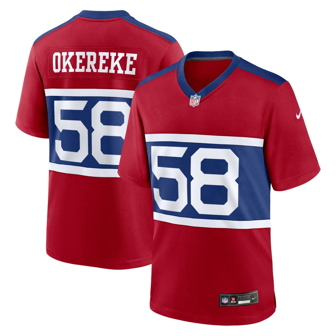 Bobby Okereke New York Giants Alternate Player Game Jersey - Century Red | Nike on sale