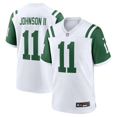 Jermaine Johnson II New York Jets Classic Alternate Game Jersey - White | Nike online